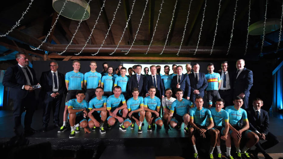 Maillot ciclismo Astana